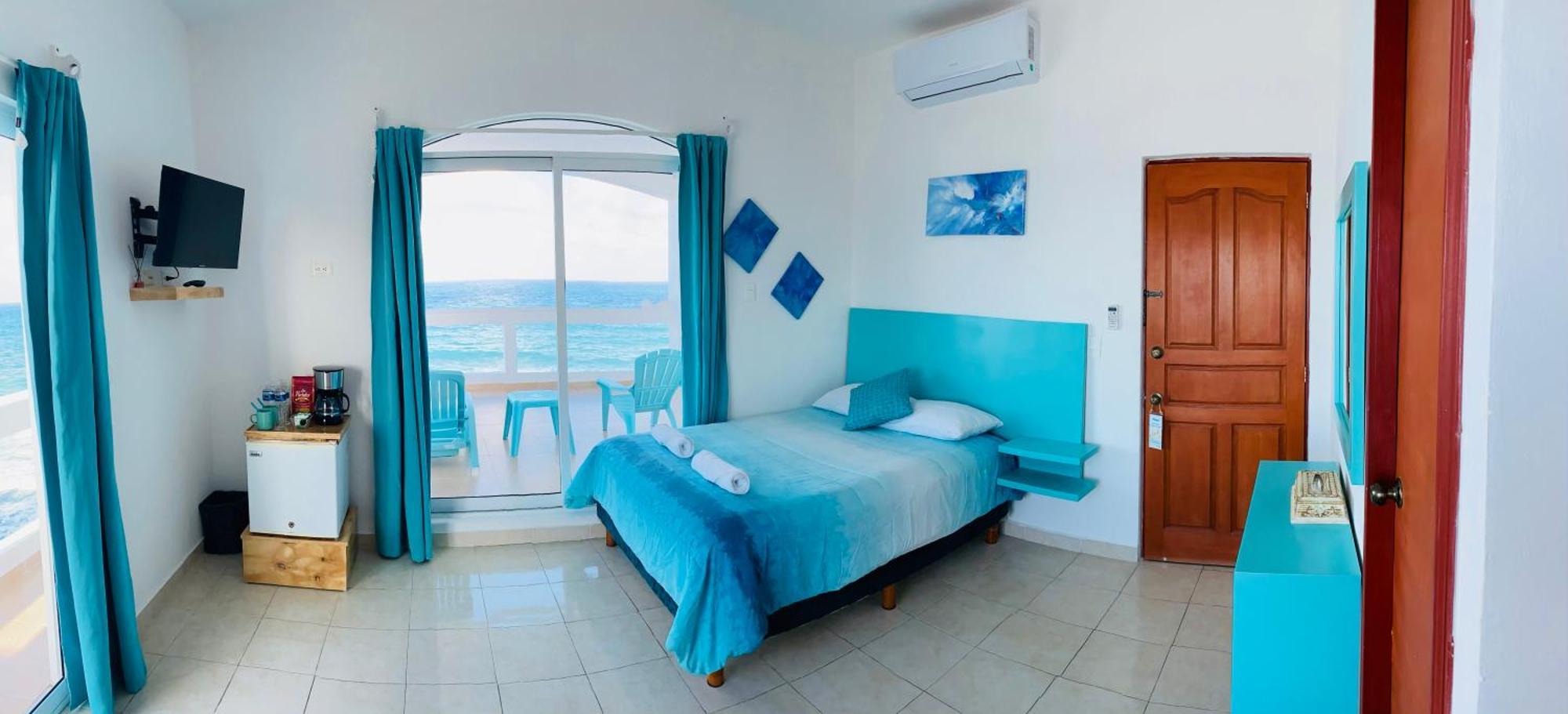 אפרטהוטל איסלה מוחרס Amanecer Turquesa #7 Ocean View מראה חיצוני תמונה