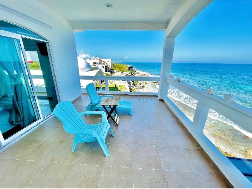 אפרטהוטל איסלה מוחרס Amanecer Turquesa #7 Ocean View מראה חיצוני תמונה